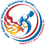 34th National Veterans Wheelchair Games Logo