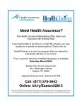 HealthChoices Flyer 28Mar2015